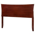 thumbnail image 1 of Leo & Lacey Modern Solid Hardwood Full Panel Headboard in Walnut, 1 of 4