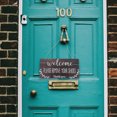 thumbnail image 3 of 1Pack Farmhouse Style Wooden Hanging Sign Light Brown for Home Decor Take Shoes Off Signs, 3 of 8