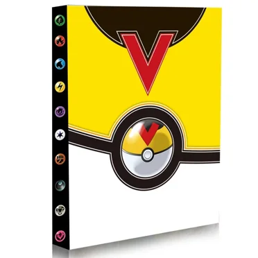 Classeur de Cartes à Collectionner, Album Porte-Livres à 4 Pochettes, Convient au Jeu TCG 240 Cartes (QQBD1)