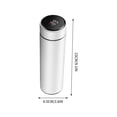 thumbnail image 3 of Value for Money,Intelligent Insulated Cup with Temperature Display, 304 Stainless Steel Insulated Water Cup for Men, Digital Display Insulated Tea Cup, Temperature Control Mug, $BS$3, 3 of 9