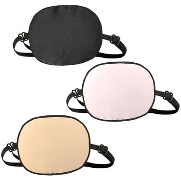 Coofit Silk Eye Patches Elastic 3PCS Lazy Eye Covers Amblyopia Eye Patches for Kids