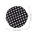 thumbnail image 4 of Three Layers Bath Cap Water Resistance Hair Cap Printed Bath Cap Printing Showering Cap, 4 of 8