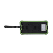 Portable Solar Charger Power Bank 20000mAh with Dual USB Ports for Fast Charging Outdoor Activities and Travel