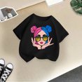 thumbnail image 5 of TZEWGL T-Shirts pour Enfants Impression Graphique Col Rond Manches Courtes Vêtements pour Filles Garçons Taille 13-14T, 5 of 5