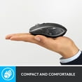 thumbnail image 2 of Logitech MX Anywhere 2S Bluetooth Edition Wireless Mouse, Multi-Surface, Hyper-Fast Scrolling, Rechargeable, Portable, Connects Up to 3 Mac/PC Computers - Graphite, 2 of 8