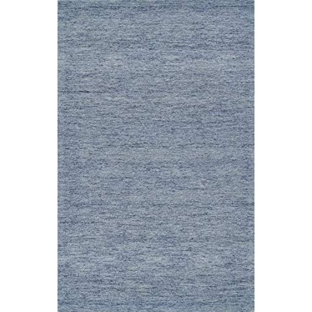 Momeni James Wool Hand Tufted Contemporary Indoor Area Rug, Denim, 36" X 56"