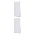 thumbnail image 2 of relayinert Made With Nylon For Enhanced Durability And Softness Exfoliating Washcloth Towel Washcloth Towels white 2Set, 2 of 6