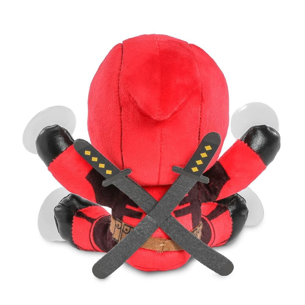 Kidrobot Autocollant de Fenêtre Deadpool & Wolverine 6" Deadpool Peluche