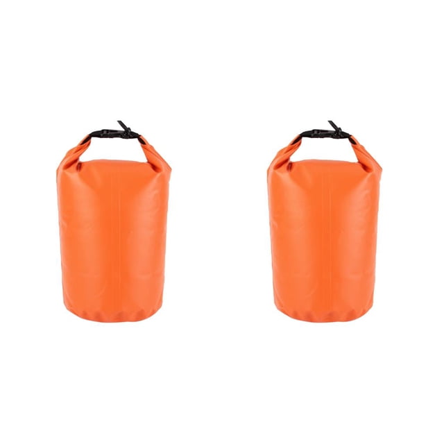 QualitChoice Sac Étanche Étanche 8 L 40 L 70 L 75 L Sac de Séchage Sac Natation Rafting Kayak Rivière orange 8 L 2 Ensembles