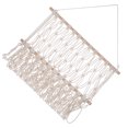 thumbnail image 4 of Decorative Hand Woven Cotton Mesh Multi-function Storage Hammock Wall Hanging Book Shelf Kids Bedroom Decor, 4 of 8
