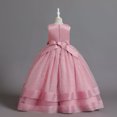thumbnail image 5 of Robes pour Filles Robes Habillées pour Filles Robe Rose Vif pour Filles Robes d'Anniversaire pour Filles Tenue pour la Journée des Enfants pour Filles Mode pour Filles, 5 of 5