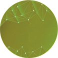 thumbnail image 1 of Ahgly Tapis Rond Lavable en Machine Intérieur Transitionnel Vert Pistache, 8 Pieds Rond, 1 of 7
