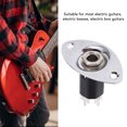 thumbnail image 4 of Electric Guitar Jack Plate, 6.35mm Tight Fit Guitar Jackplate Socket  For Replacement, 4 of 8