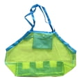 thumbnail image 4 of Large Mesh Tote Bag Clothes Toys Carry All Sand Away Beach Bag, 4 of 4