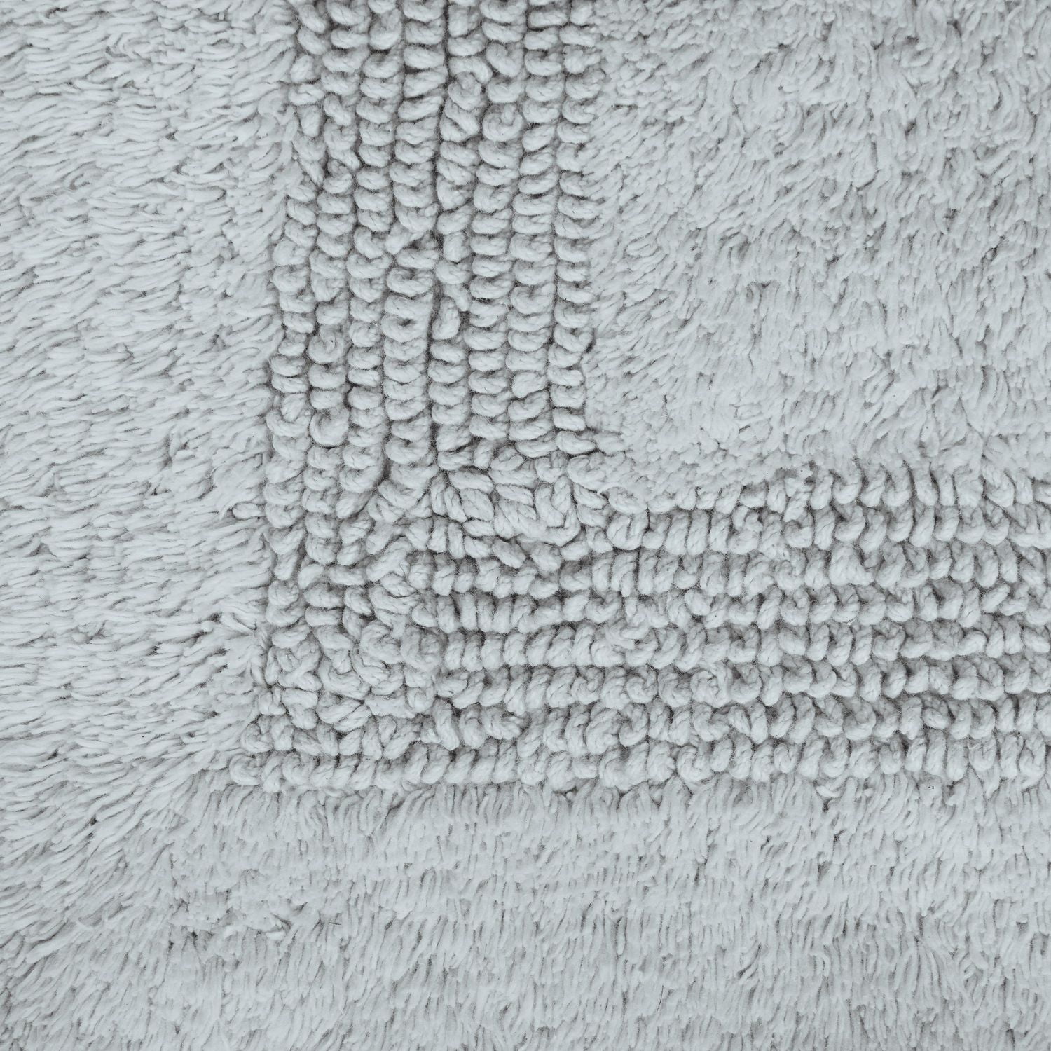 Tapis de bain en coton réversible doux et absorbant Fabstyles Basix