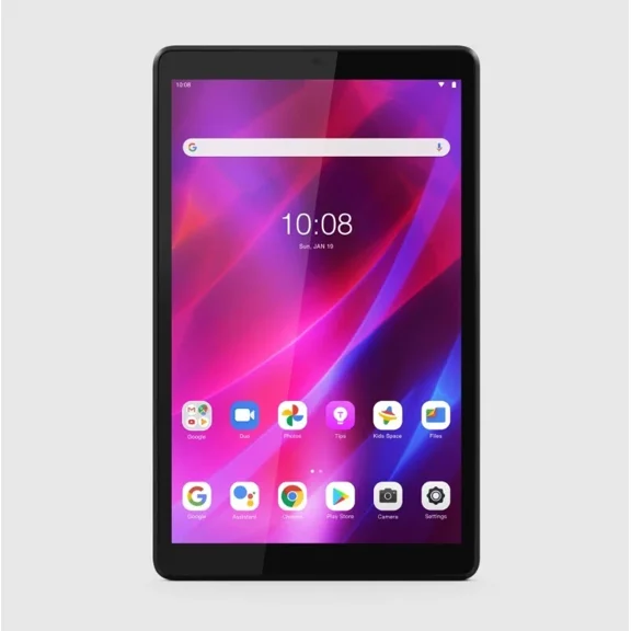 Refurbished (Good) Lenovo Tab M8 HD 8 WiFi Tablet (Media Tek Helio P22T, 3GB RAM, 32GB Storage, Android 11) - Iron Grey (ZA870052US)