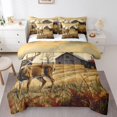 thumbnail image 1 of YST Cute Deer Bedding Set Western Elk Comforter Set, King Size (7 Count), 1 of 4