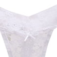 thumbnail image 4 of Culottes String Aguichant pour Femmes, Dentelle Douce, Lingerie, sous-Vêtements, Lot de 5, 4 of 8