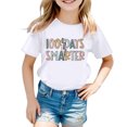 thumbnail image 1 of Pyjamas pour Filles Taille 12 Shorts Camisole pour Tout-Petits Mode Décontractée Imprimé Col Rond Manches Courtes T-Shirt Haut, 1 of 4