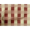 thumbnail image 4 of oneOone Cotton Poplin Light Yellow Fabric Gingham Check Craft Projects Decor Fabric Printed By The Yard 42 Inch Wide, 4 of 4