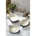 thumbnail image 3 of STAUB Ceramique Ensemble de Plats de Cuisson Mélangés Bleu Foncé 3 Pcs, 3 of 6