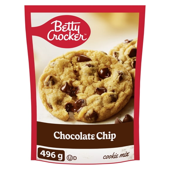 Mélange à biscuits Betty Crocker, pépites de chocolat, 496 g, 22 portions