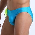 thumbnail image 4 of ylioge Mens Swim Trunks Quick-Drying Swimwear Briefs Boys Solid Drawstring Low Rise Stretchy Lightweight Beach Board Swimming Swimsuits Shorts, 4 of 6