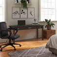 thumbnail image 2 of Allora Bureau d'Ordinateur Contemporain en Bois Massif de 60 Pouces en Brun Tabac, 2 of 7