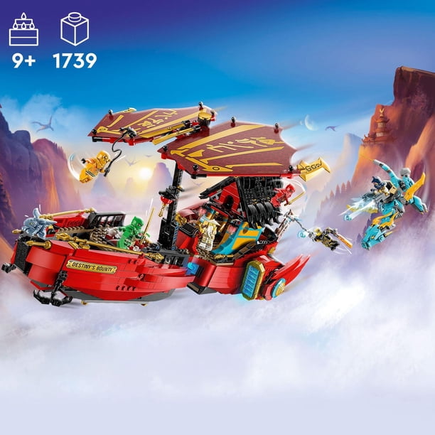 LEGO NINJAGO Destiny's Bounty – race against time 71797 Building