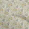 thumbnail image 1 of oneOone Cotton Flex Yellow Fabric Floral Craft Projects Decor Fabric Printed By The Yard 40 Inch Wide, 1 of 4