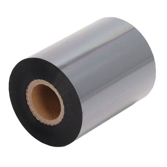 Label Ribbon, Clear Printing Broad Application  Effects Thermal Transfer Ribbon Wide Compatibility  For Replacement 80mmx300m / 3.15inx984.25ft