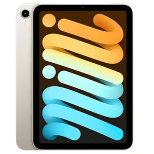 D'origine Apple iPad Mini 6 (6th Gen) 64GB - Wi-Fi - 8.3" - Starlight (2021) - Rénovés - Bonne