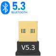 thumbnail image 1 of USB Bluetooth 5.3 Adapter Wireless Bluetooth 5.1 Dongle Adapter for PC Laptop Wireless Speaker Audio Receiver USB Transmitter Bluetooth 5.3 Dongle, 1 of 6