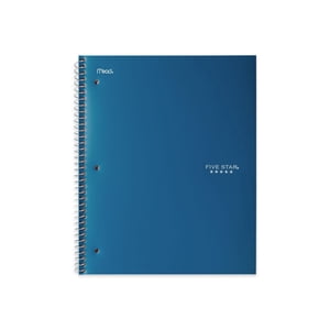 Five Star® Quad-Ruled 1 Sujet 200pg Carnet