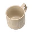 thumbnail image 2 of Mainstays Brown Embossed Geometric Pattern Glazed Ceramic Mug, 14 oz, 1 Piece, 2 of 5