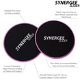 thumbnail image 3 of Synergee Core Sliders – Power Pink Dual Sided Ab Exercise Discs, 3 of 6