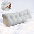 thumbnail image 3 of Soft Decorative Throw Pillow For Sofa Bedroom Living Room Cushion Cover With Unique Irregular Line Design And Durable Polyester Fabric Long Pillowcase Small Pillows for Kids Size Silk Pillowcase, 3 of 3