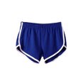 thumbnail image 1 of MAWCLOS Bas pour Femmes Taille Élastique Mini Pantalon Couture de Couleur Short Décontracté Sport Extensible Bleu L, 1 of 2