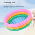 thumbnail image 3 of Fdit Piscine Gonflable Souple pour Enfants, Garçon, Forme Ronde, Couleur Vive, Bassin pour Bébé, Piscine, Piscine, 3 of 8