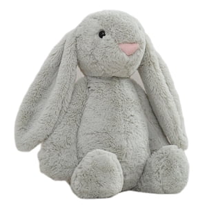 12” Le Jouet en peluche de lapin, doux & Animaux en peluche Premium pour bébés & Les tout-petits cadeau de Noël brun