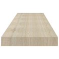 thumbnail image 5 of vidaXL Floating Wall Shelf Oak 120x23.5x3.8 cm MDF, 5 of 5