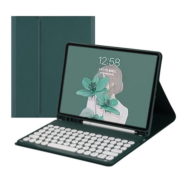 iPad Air 4th Generation 10.9 Keyboard Case Slim Smart Keyboard Case Bluetooth Keyboard Built-in Pencil Holder