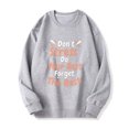 thumbnail image 1 of 2023 Chandail de Mode pour Femmes Rabais de 50 % Liquidation Femme Mode Imprimé Col Rond Manches Longues Chandails Sans Capuche T-Shirt Hauts Amples Blouse, 1 of 2