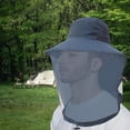 thumbnail image 4 of Mosquito Net Hat Mosquito Net Head Hat Sun Hat With Net Bee Hat Hunting Hat For Outdoor Camping And Gardening, 4 of 4