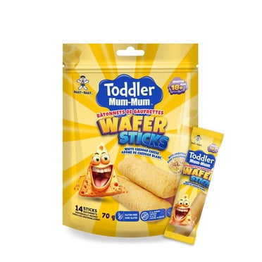 Toddler Mum-Mum Wafer Sticks White Cheddar Cheese