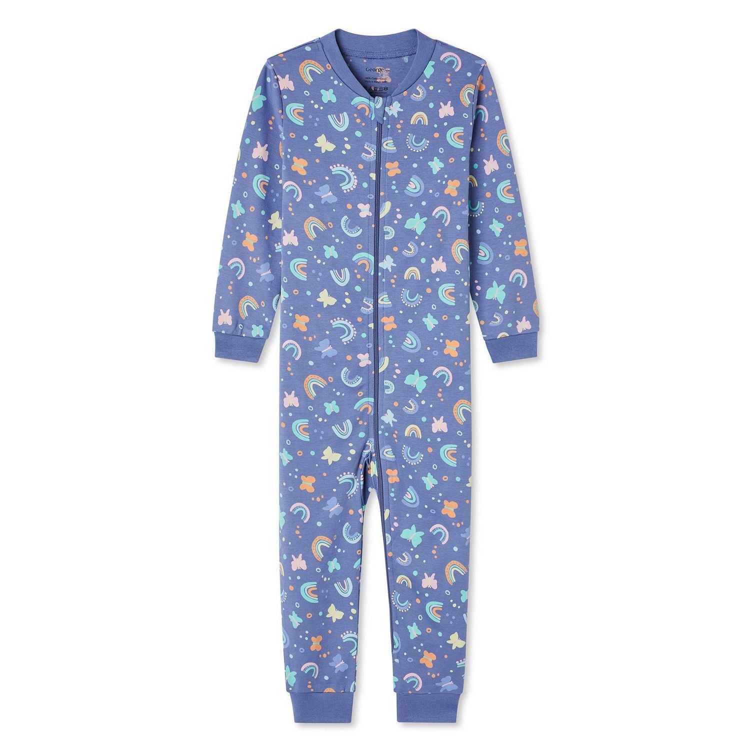 Grenouillère imprimée George pour petites filles
