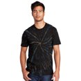 thumbnail image 1 of Port & Company Mens Essential Tie-Dye Tee - Black Galaxy Spiral - Medium, 1 of 1