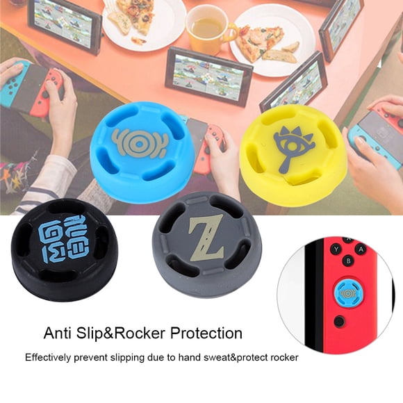 Silicone Grip Cover, Elastic Hard Multi Colors Silicone Thumb Grip Long Service Life Ergonomic Design For Switch
