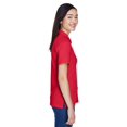 thumbnail image 3 of Harriton Polo pour Femmes 5.6 oz. Mélange FacileTM, 3 of 3