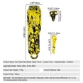 thumbnail image 2 of Esquirla 4pcs/Set Replacement Trimmer Shell for Wahl 8148/8591 s Cover Personalized Housing Case Kit for Hair Yellow, 2 of 8